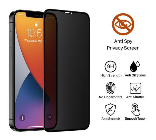 Privacy anti Spy TPU Matte Screen Protector for Iphone 16 15 14 13 12 X Pro Max
