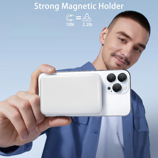 Magnetic Power Bank,10000Mah Magnetic Wireless Portable Charger, 22 W Fast Charging Battery Pack for Iphone 16 Pro Max/16 Pro/16/15/14/13/12 Series